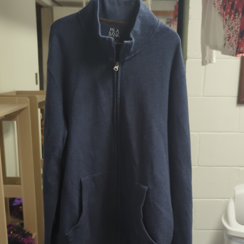 Jos. A. Bank Blue Tailored Fit Jacket